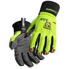 Revco Black Stallion® GX2025-YB-LRG GX2025-YB ToolHandz® MAX Mechanic's Gloves, L, Spandex, ANSI Cut-Resistance Level: A2