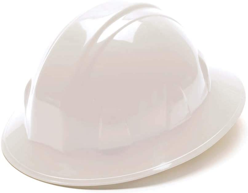 Pyramex HP261 Full Brim Hard Hats - With 6 Point Ratchet Suspension