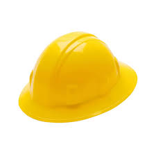 Pyramex HP26130 SL Series Full Brim Hard Hat - 6-Point Ratchet Suspension - Yellow