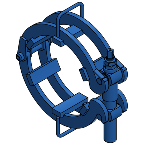 KC Welding - 12" Heavy Duty Ratchet Clamp (12-R)