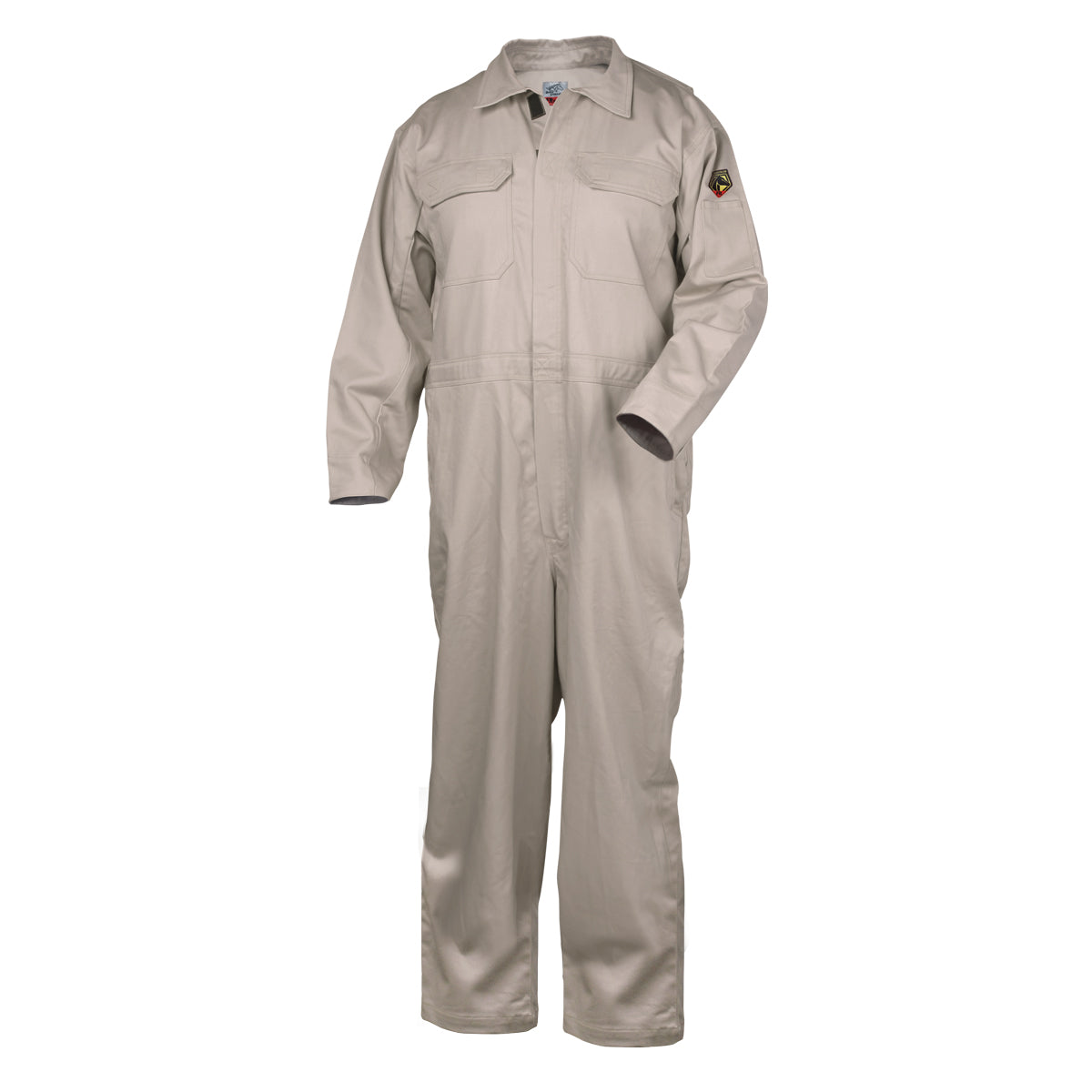 Revco Black Stallion TRUGUARD 300 7oz. Flame-Resistant Cotton Coveralls Stone Small | Stone Khaki