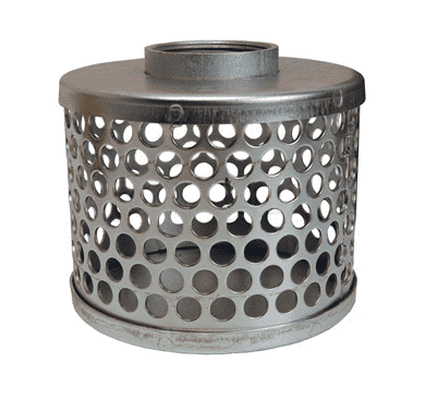 Dixon RHS40 - Round Hole Strainer, 4"