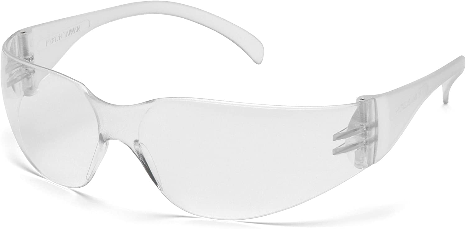 Pyramex Intruder Safety Glasses with Clear Lens S4110S