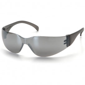 Pyramex Intruder Silver Mirror Lens with Silver Mirror Temples S4170S