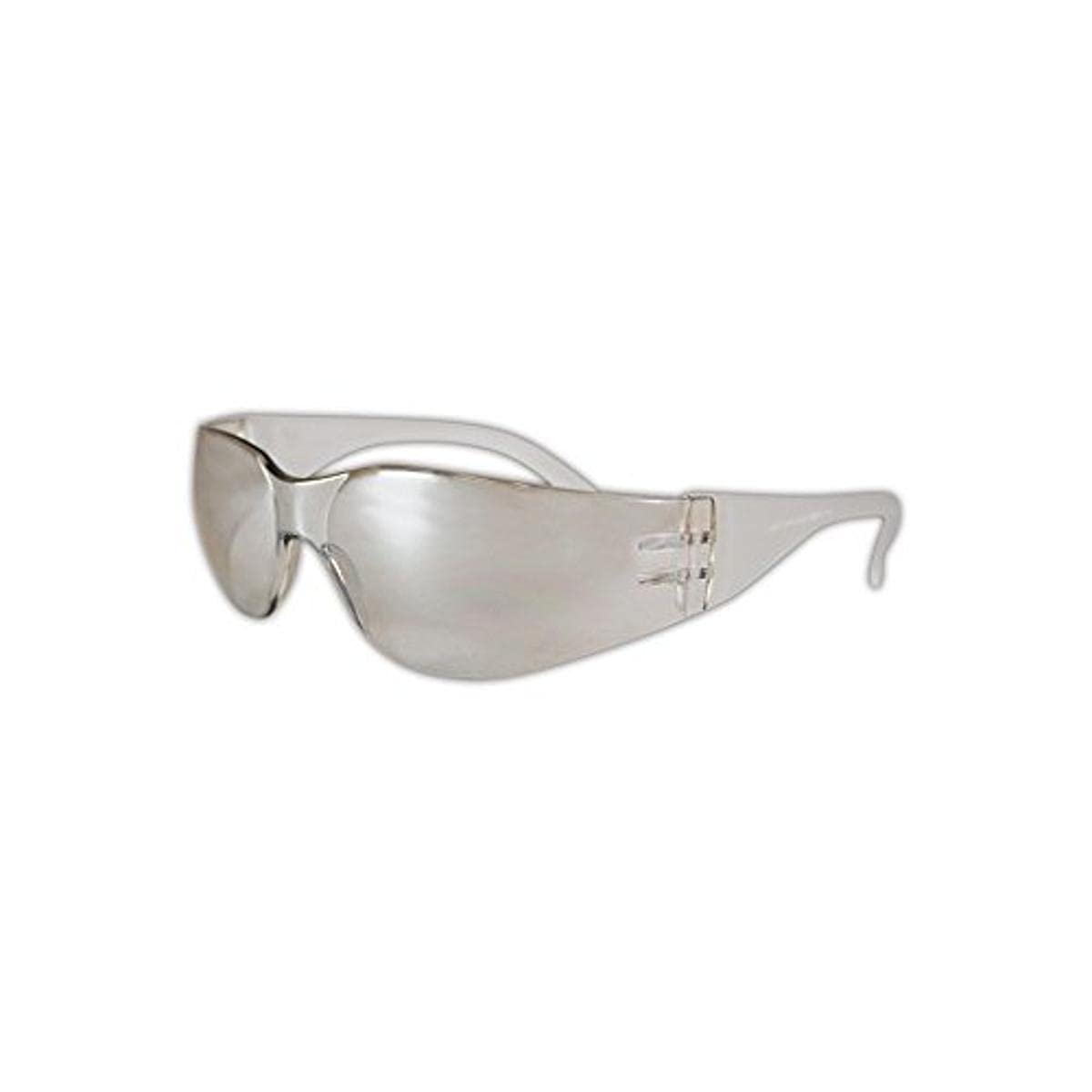 Pyramex S4180S Intruder Safety Glasses - Clear Temples - Indoor/Outdoor Mirror Lens