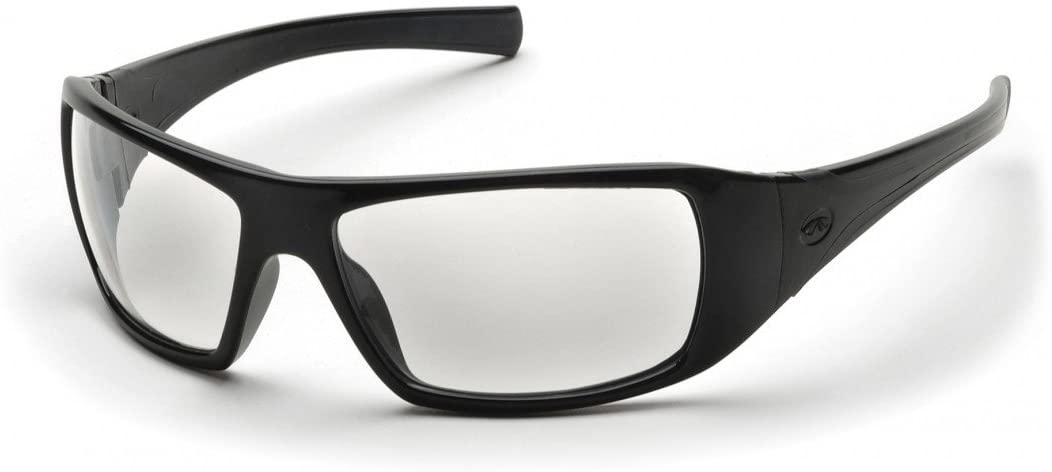 Pyramex Goliath Safety Glasses Black Frame/Clear lens SB5610D