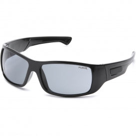 Pyramex Furix Gray Anti-Fog Lens with Black Frame – PYR8520