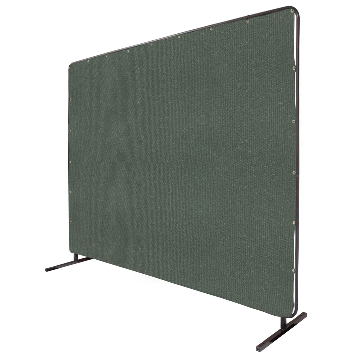 Revco 64-6168 Welding Screen 6X8 Round Tube Quick Frame Standard Single Panel (6x8CF1) Olive Drab (Canvas)