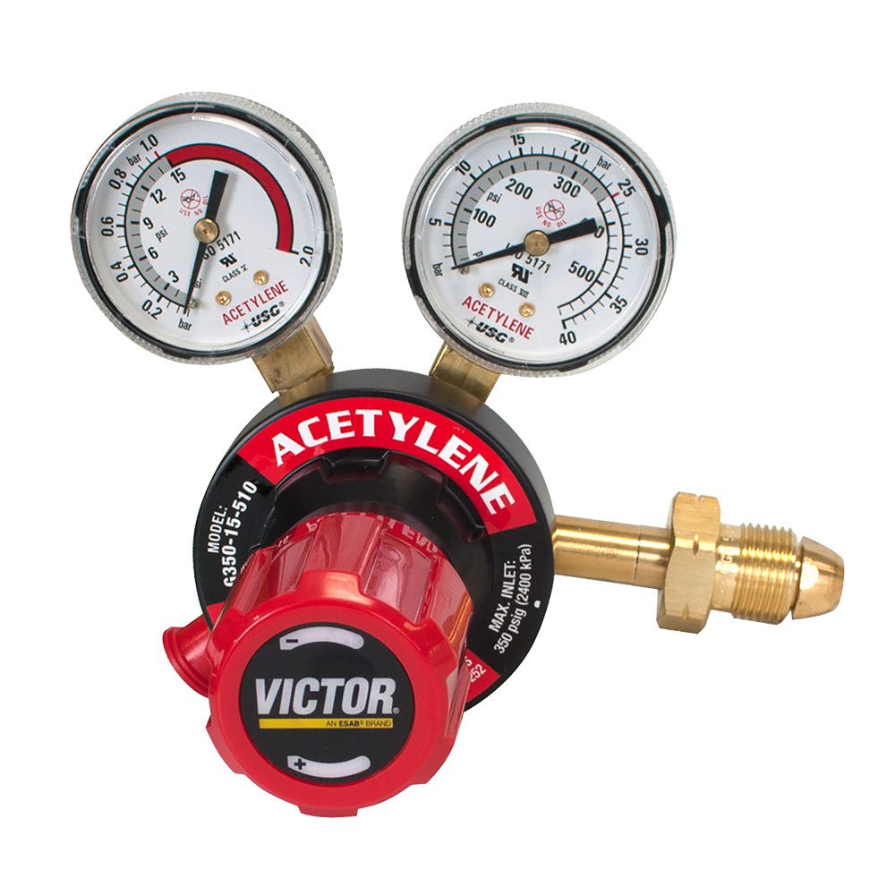 Victor G350-15-510 Acetylene Regulator (0781-9420)