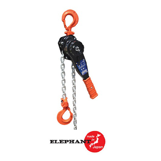 Elephant Lifting Products Lever Hoist, YA, 32 Ton, 10 Ft. Lift (YA-320-10)